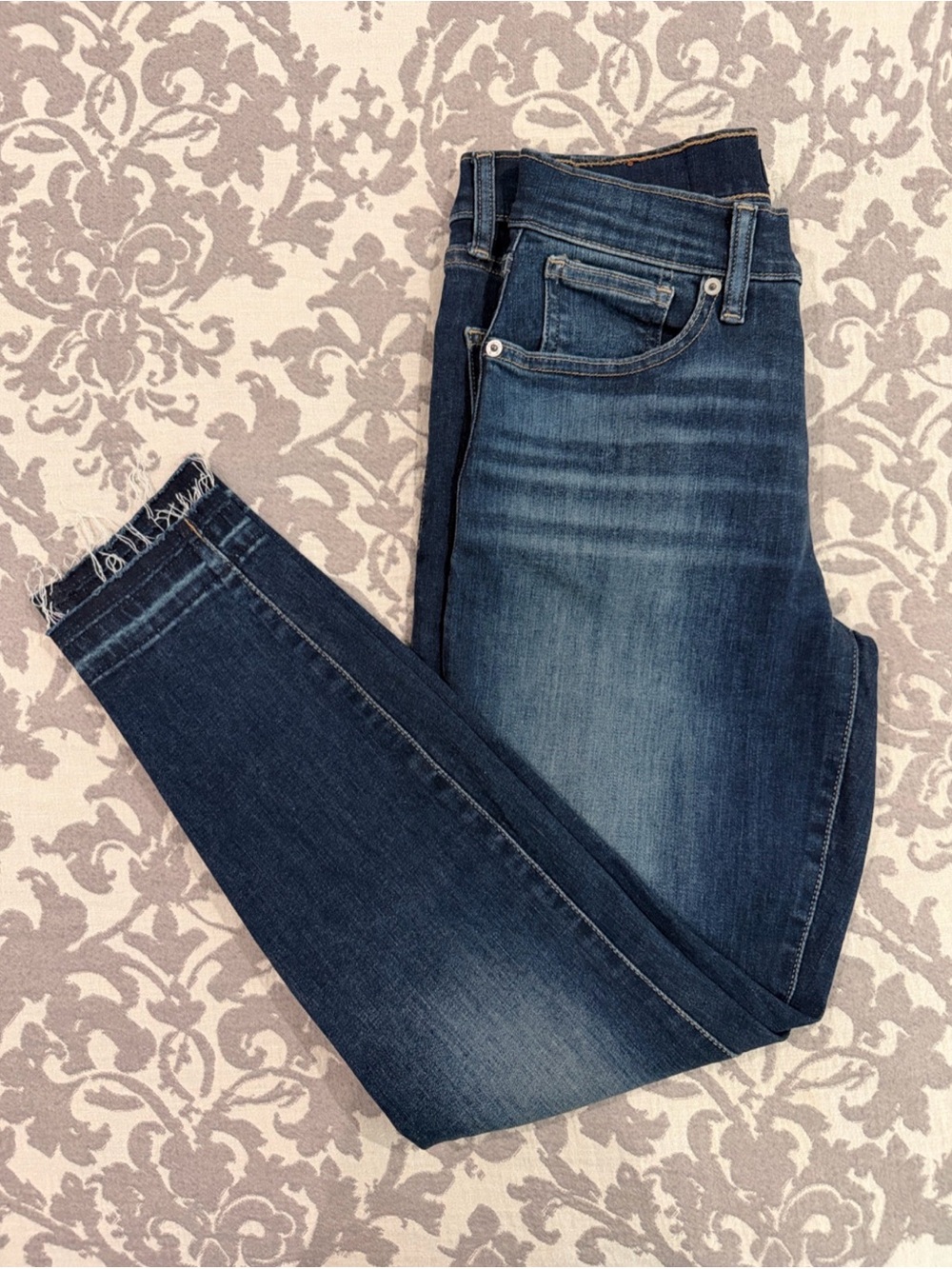 Lucky Brand Dark Indigo Skinny Jeans